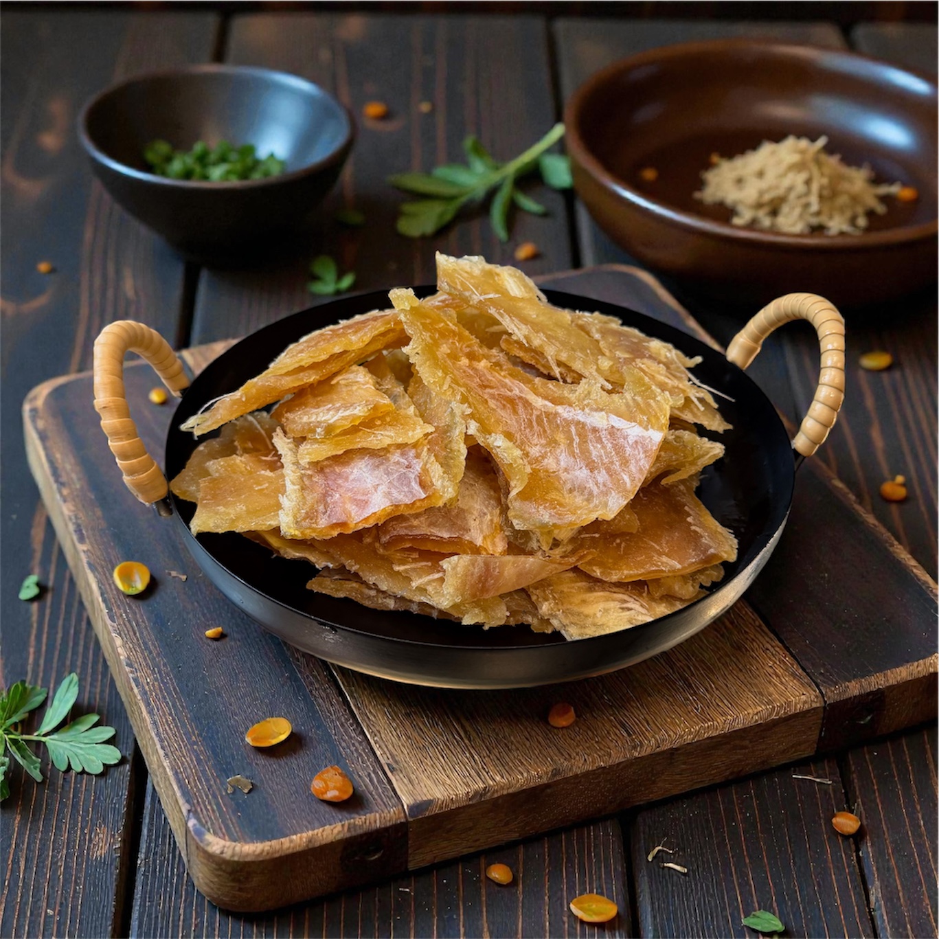 Сушенная спинка трески